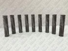 Комплект пружинок (9шт.) для гусеничный экскаватор DAEWOO-DOOSAN S330LC-V (129989)
